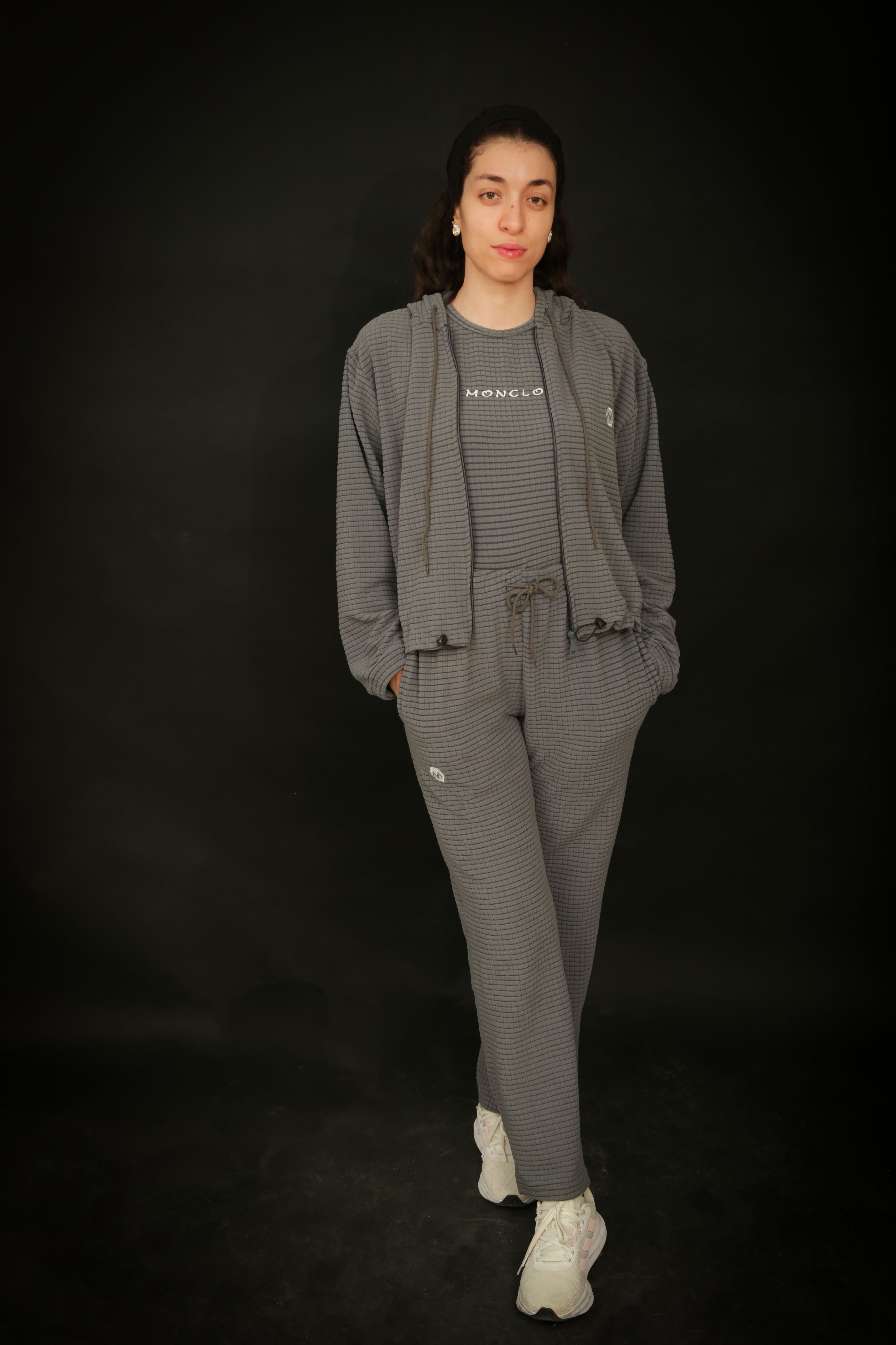 Set 3 Pièces Gris Charbon