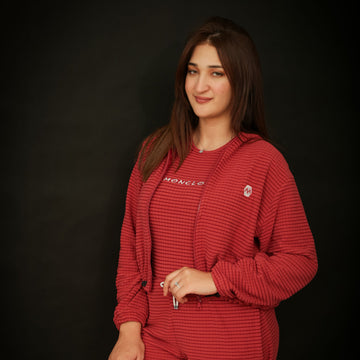 Set 3 Pièces Rouge Framboise