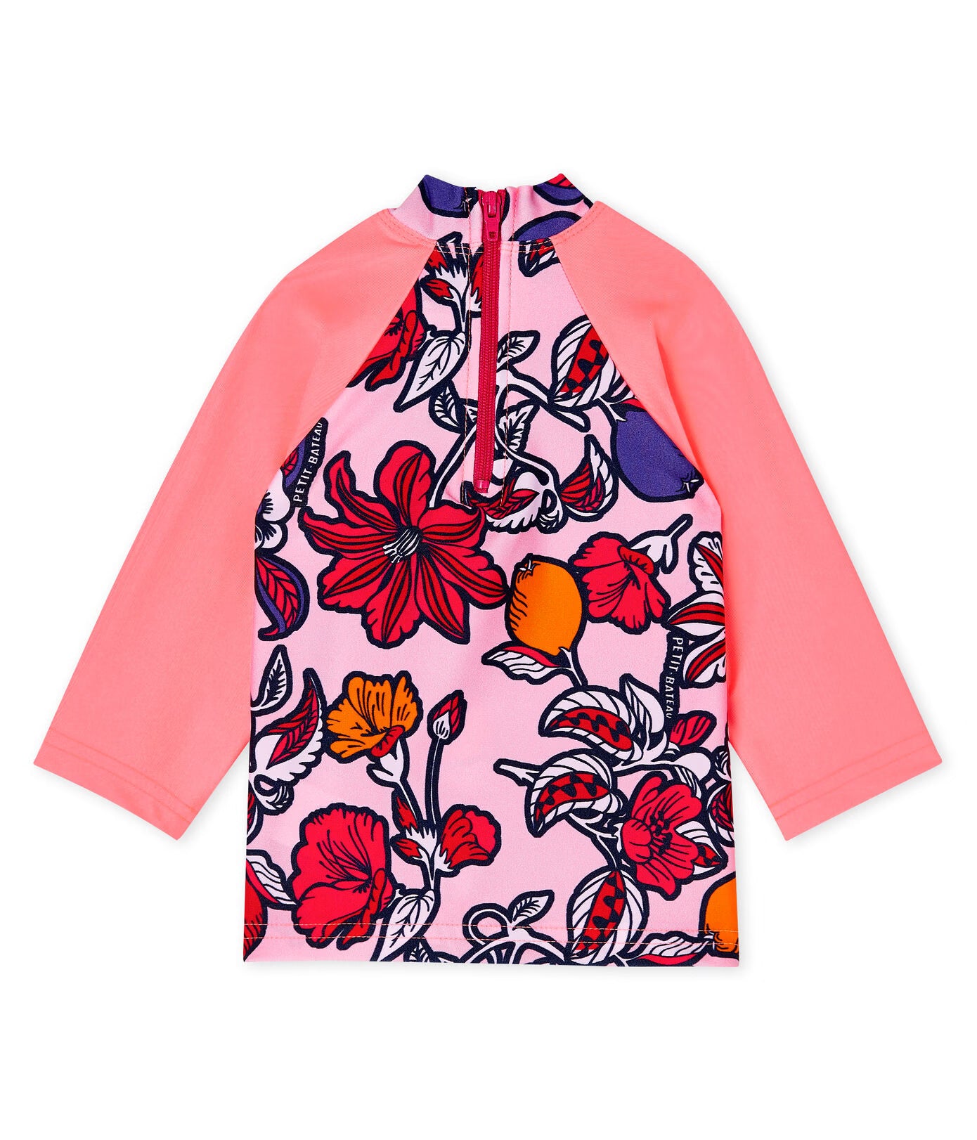 Ensemble fille  : Tee shirt + Jupe de plage -UV UPF 50+ écoresponsable bébé fille
