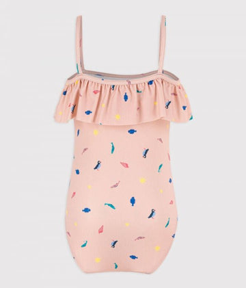 Maillot de bain 1 pièce imprimé enfant fille