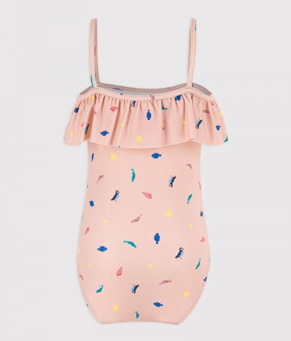 Maillot de bain 1 pièce imprimé enfant fille