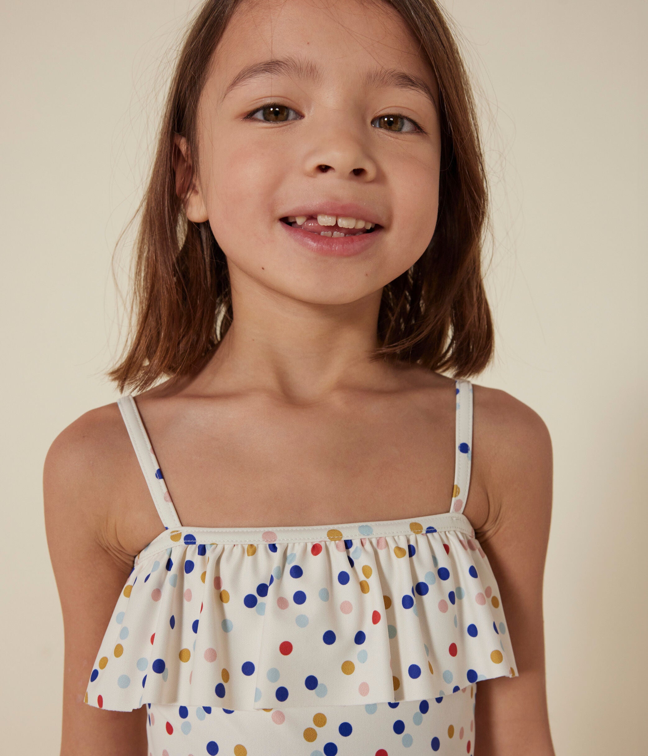 Maillot de bain 1 pièce imprimé enfant fille