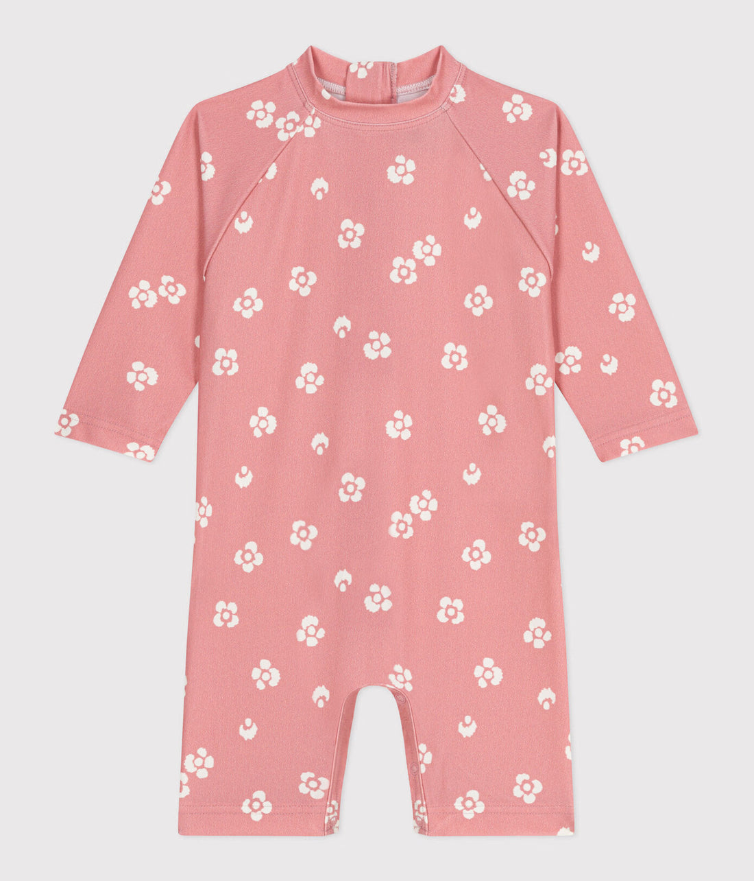 Combinaison anti UV bébé, imprimée à fleurs
