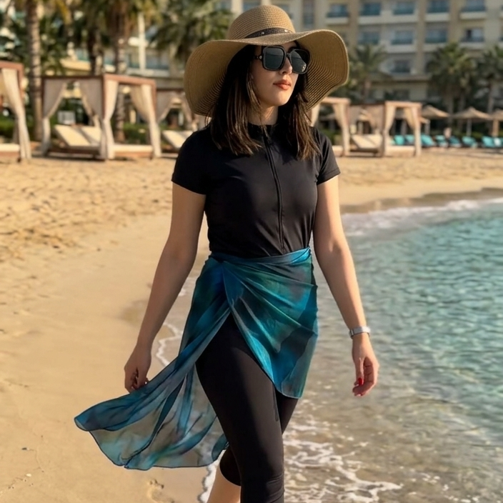Burkini Demi manche