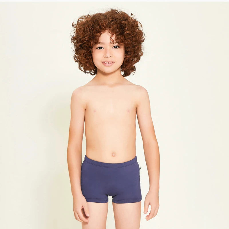 Boxer de bain Garçon bleu marine